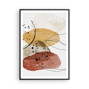 Plakát v černém rámu - Jako lehký, průzračný vzduch - 70x100 cm