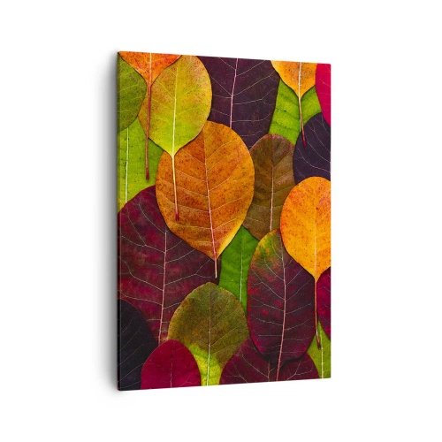Obraz na plátně - Podzimní mozaika - 50x70 cm
