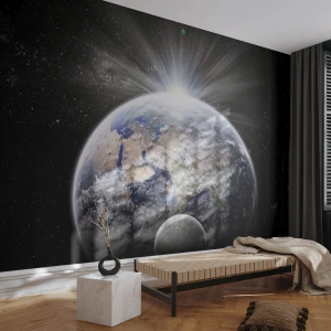 Fototapeta Premium Sand - V plném lesku - Astronomie, Kosmos, Galaxie - 100x70 cm