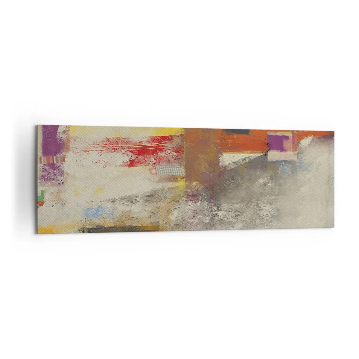 Obraz na plátně - Geometrie barev - 160x50 cm