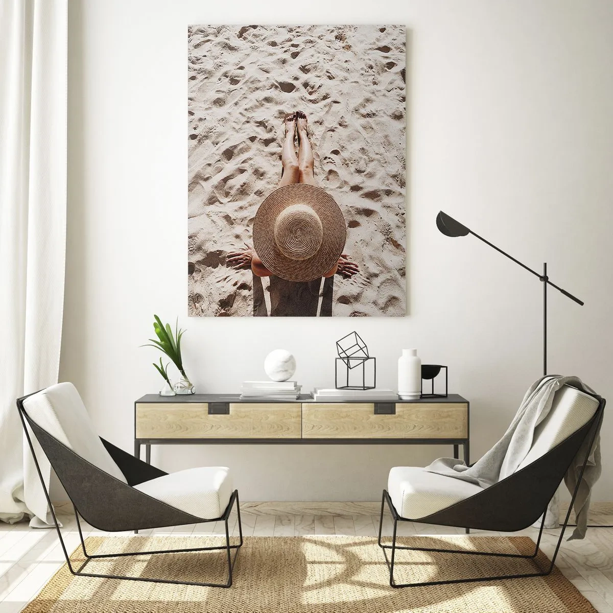 Obraz na skle - Vysněný čas - 50x70 cm