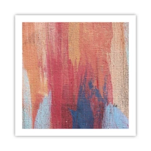 Plakát - Stékat duhou - 60x60 cm