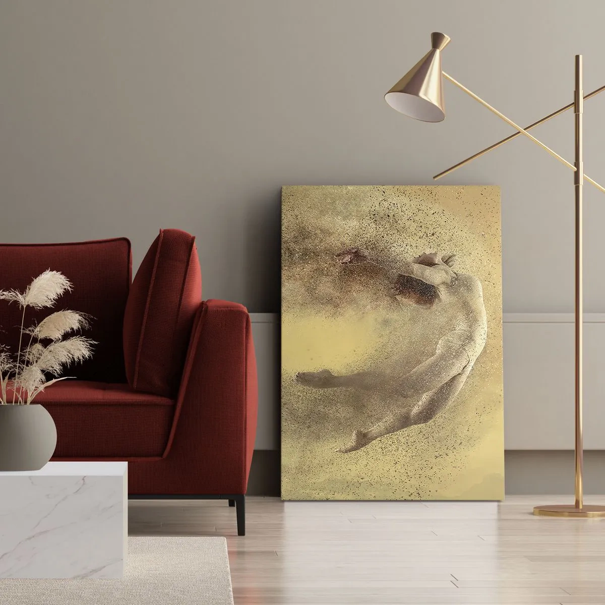 Obraz na plátně - V tanečním vytržení - 50x70 cm