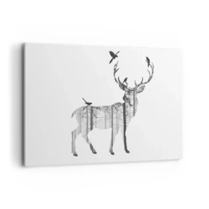 Obraz na plátně - Dobrý duch lesa - 100x70 cm