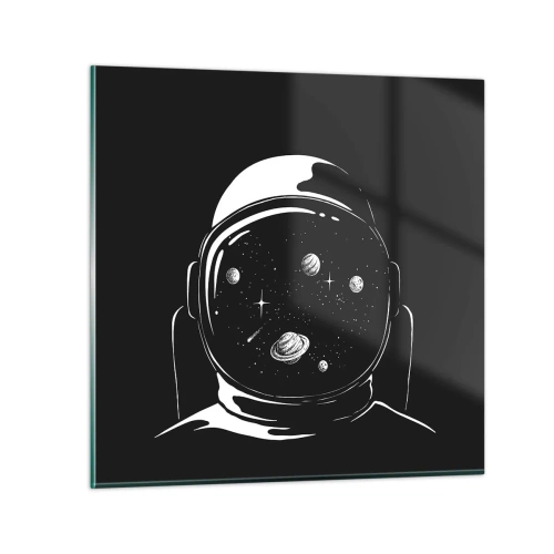 Obraz na skle - Skvělý výhled - 70x70 cm