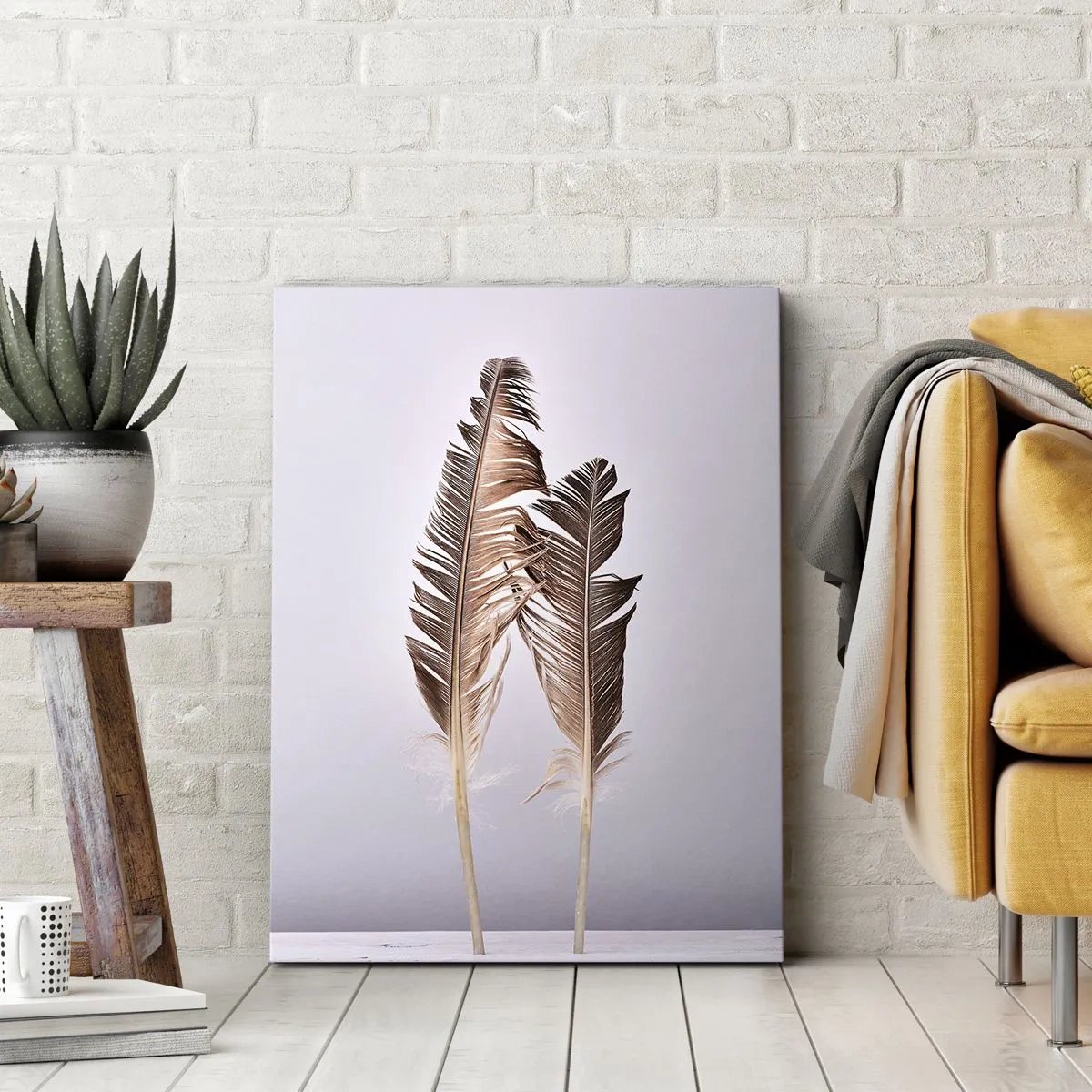 Obraz na plátně - Proti nicotě - 65x120 cm