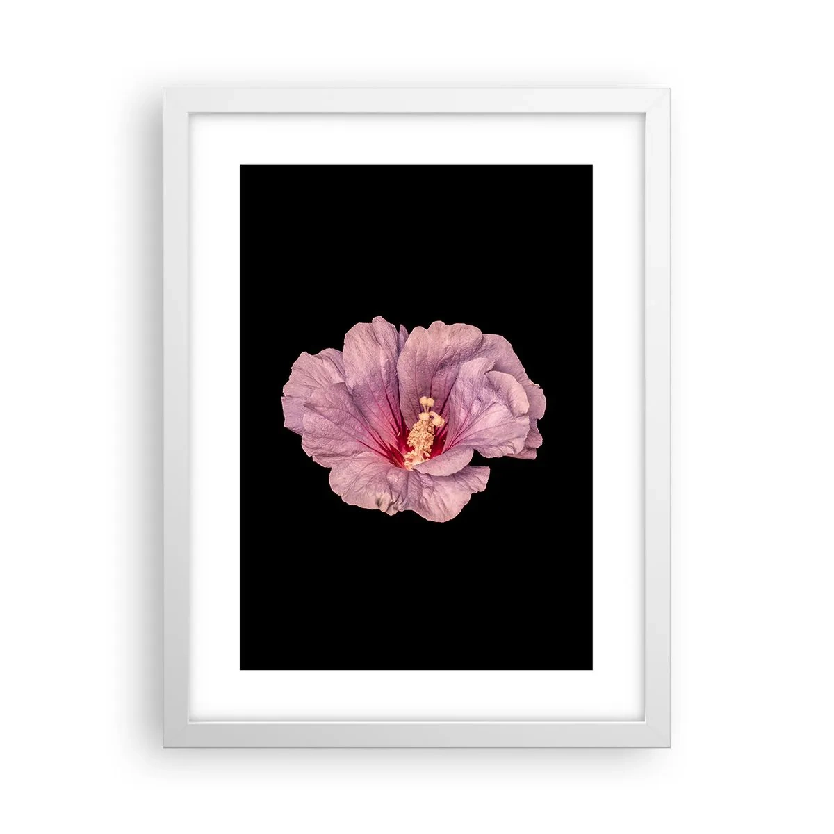 Plakát v bílém rámu - Přímo do srdce - 30x40 cm