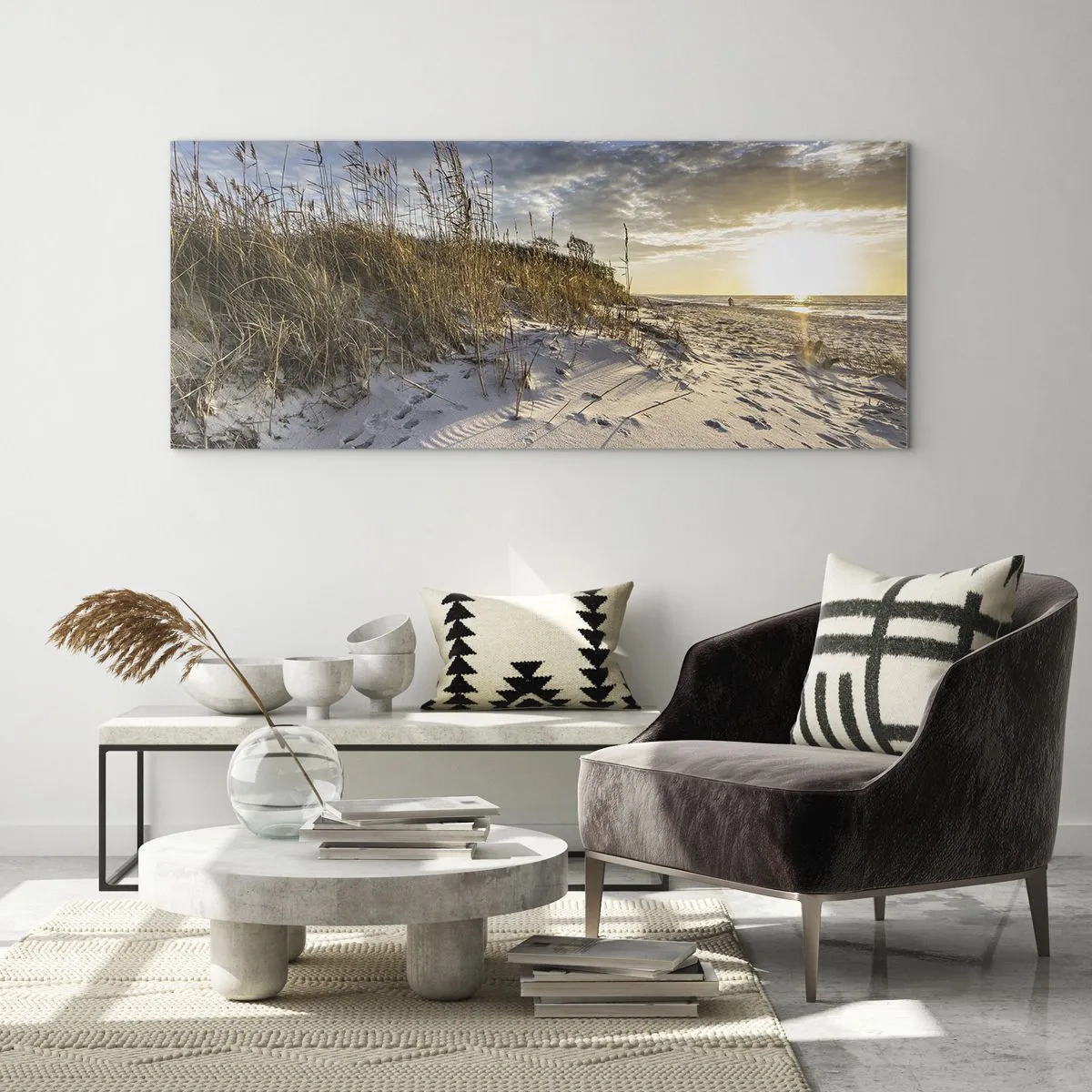 Obraz na skle - Pozvánka na procházku - 120x50 cm
