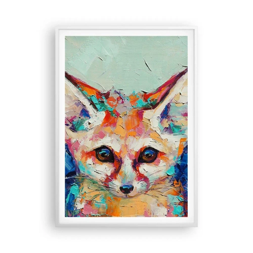 Plakát v bílém rámu - Jste na mě připraveni? - 70x100 cm