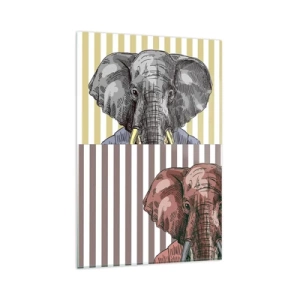 Obraz na skle - Elegantní od přírody - 80x120 cm