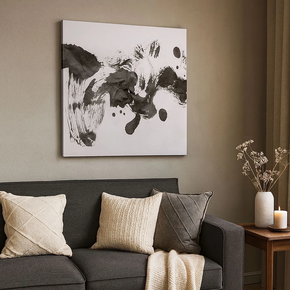 Obraz na plátně - Metoda v šílenství? - 30x30 cm