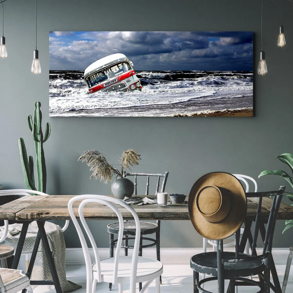 Obraz na plátně - A čemu se divíš? - 160x50 cm