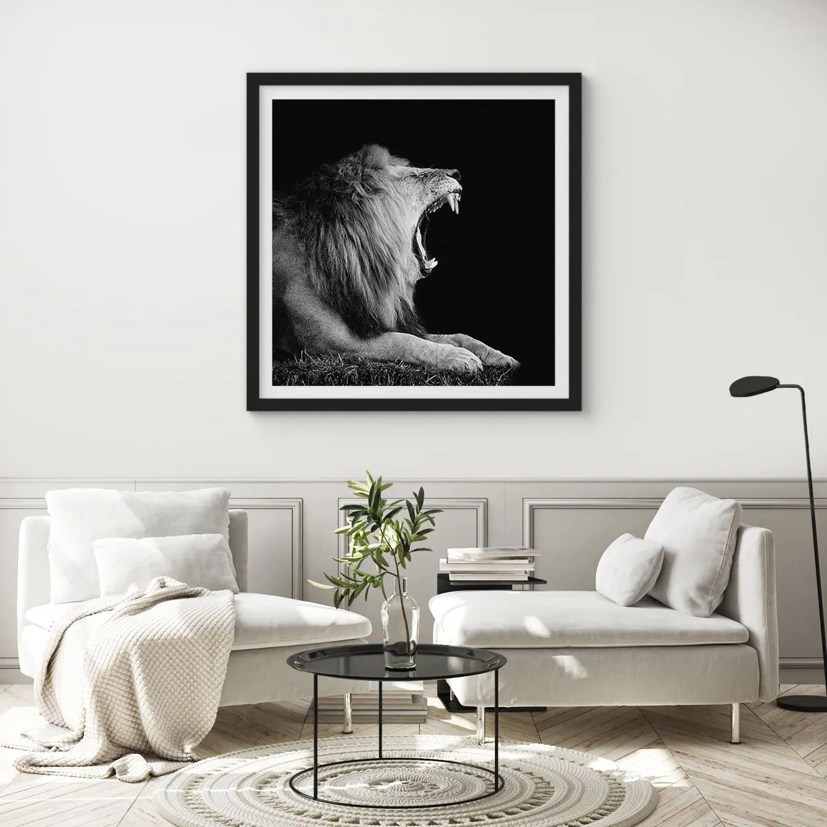 Plakát v černém rámu - Bez nejmenších pochyb - 60x60 cm