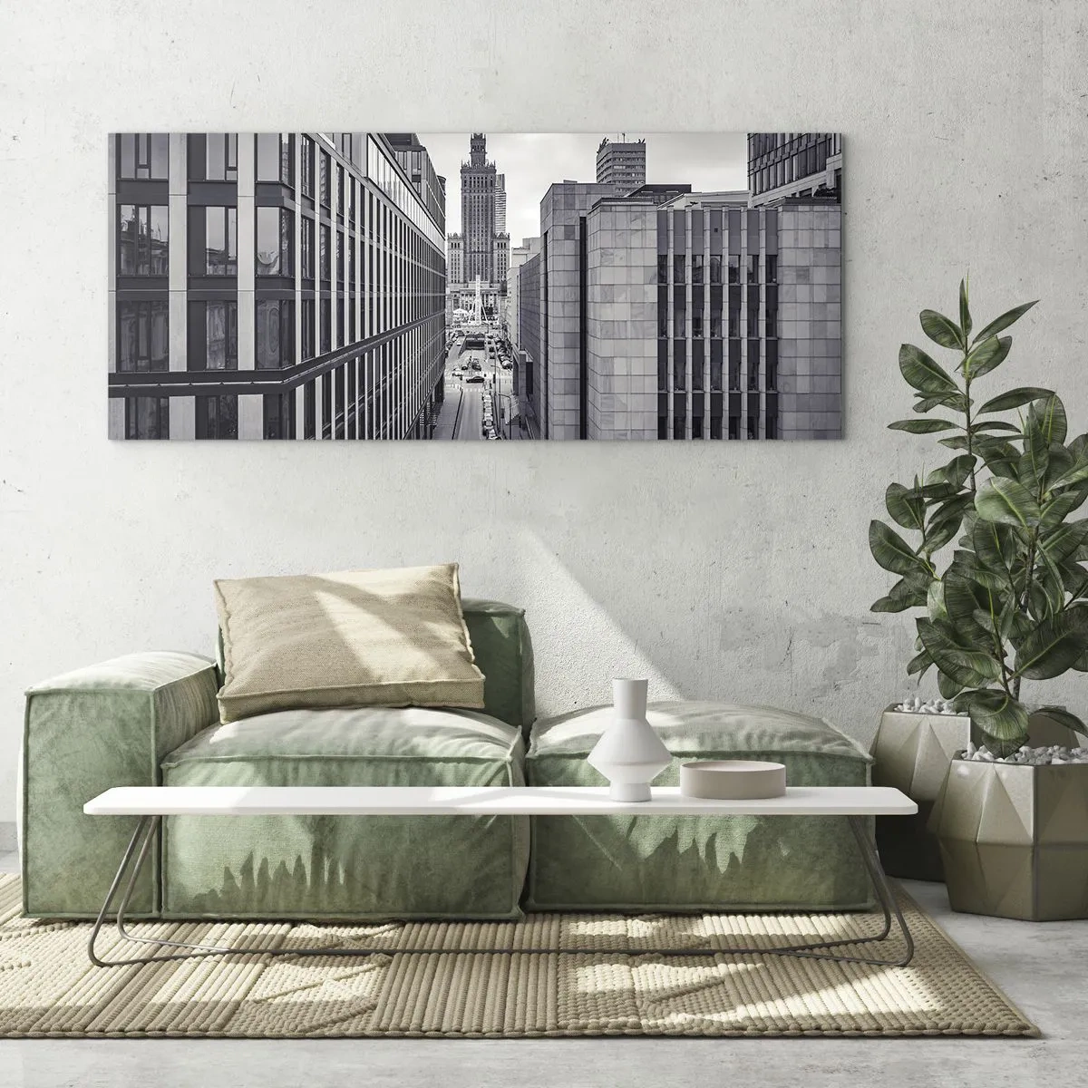 Obraz na skle - Varšavské údolí - 120x50 cm