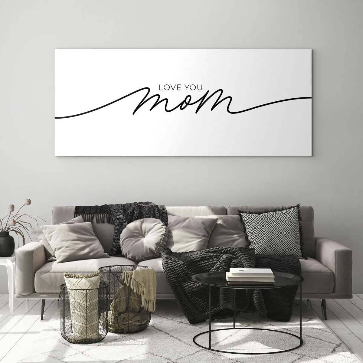 Obraz na skle - Velké emoce - 120x50 cm