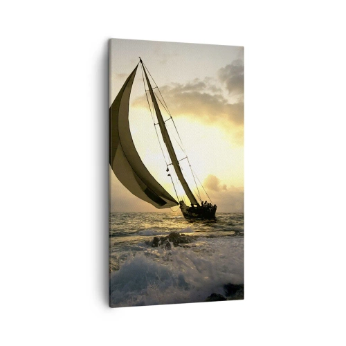 Obraz na plátně - S větrem a proti větru - 45x80 cm