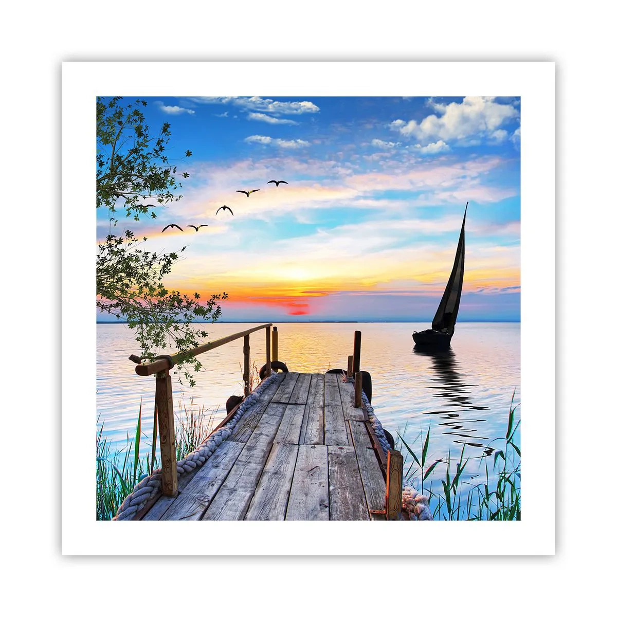 Plakát - Dobrý večer - 50x50 cm