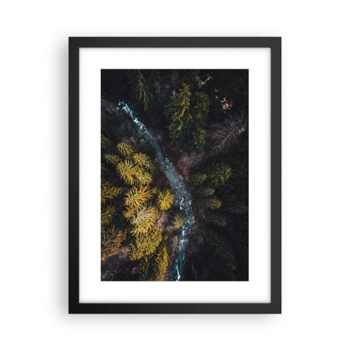 Plakát v černém rámu - Rychle, stále rychleji - 30x40 cm
