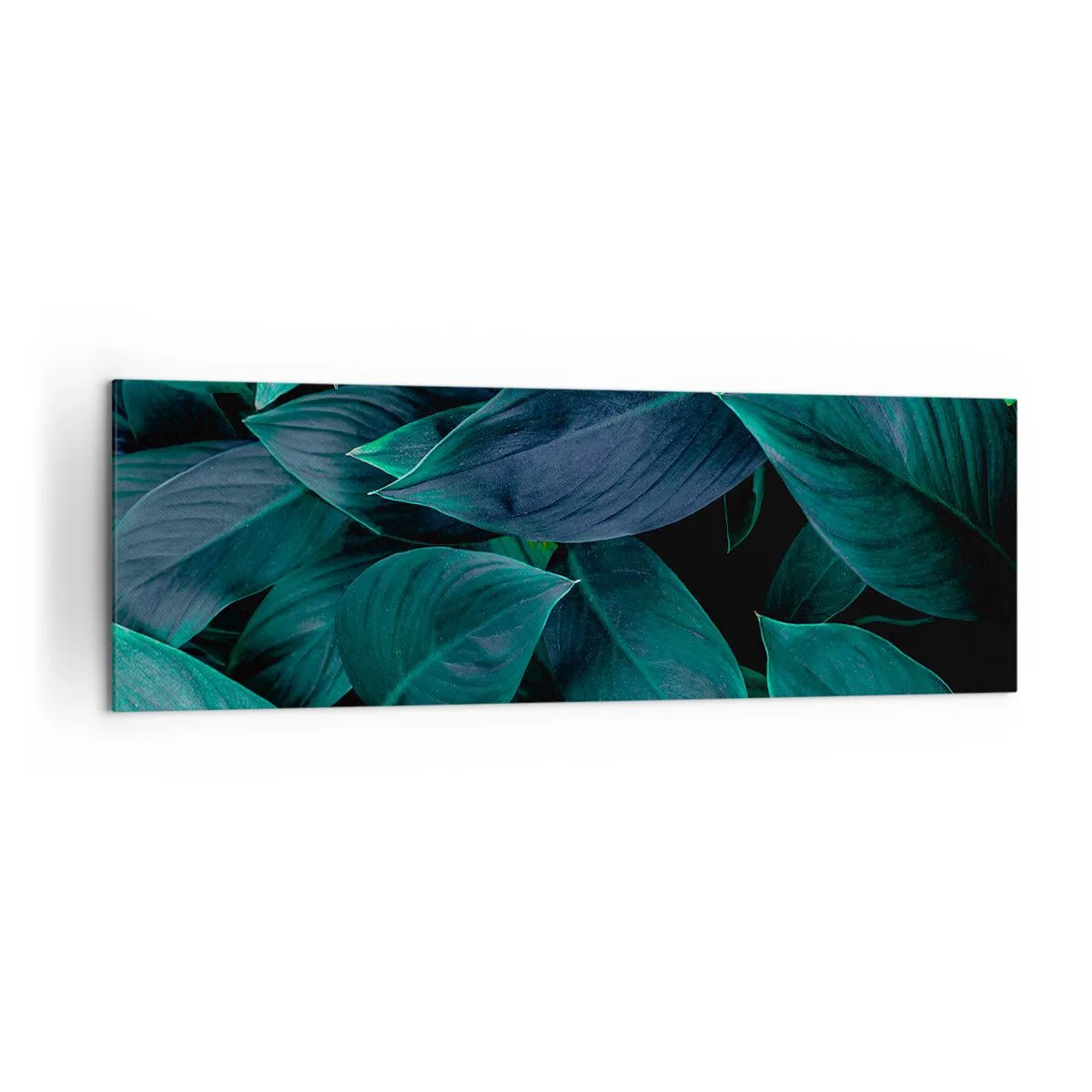 Obraz na plátně - Zeleň sama o sobě - 160x50 cm