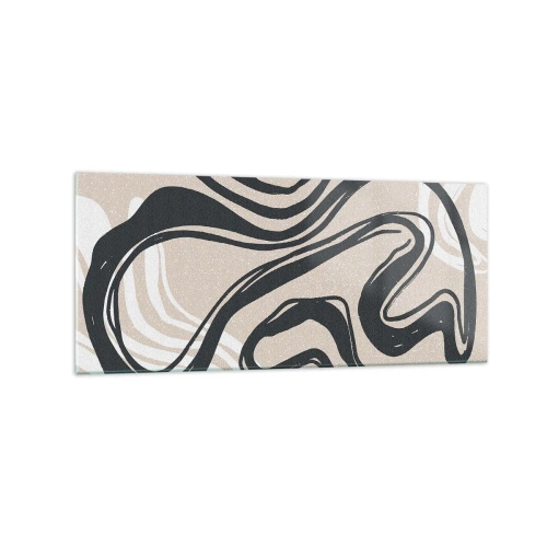 Obraz na skle - Znásobená exprese - 120x50 cm