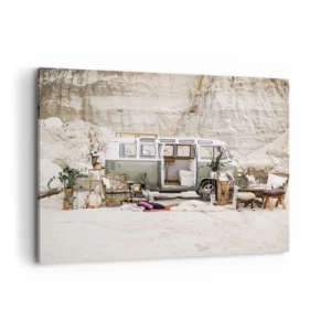 Obraz na plátně - Cesta právě začíná - 100x70 cm