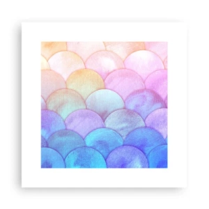 Plakát - Perleťová šupina - 30x30 cm