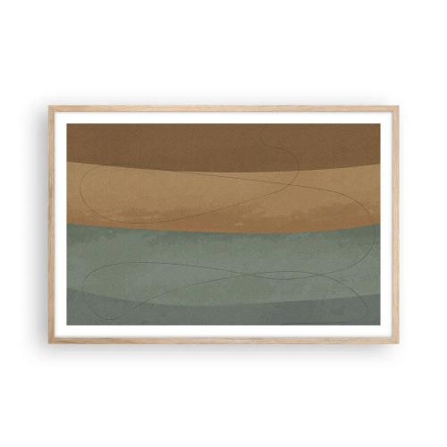 Plakát v rámu světlý dub - Horizontální kompozice - 91x61 cm