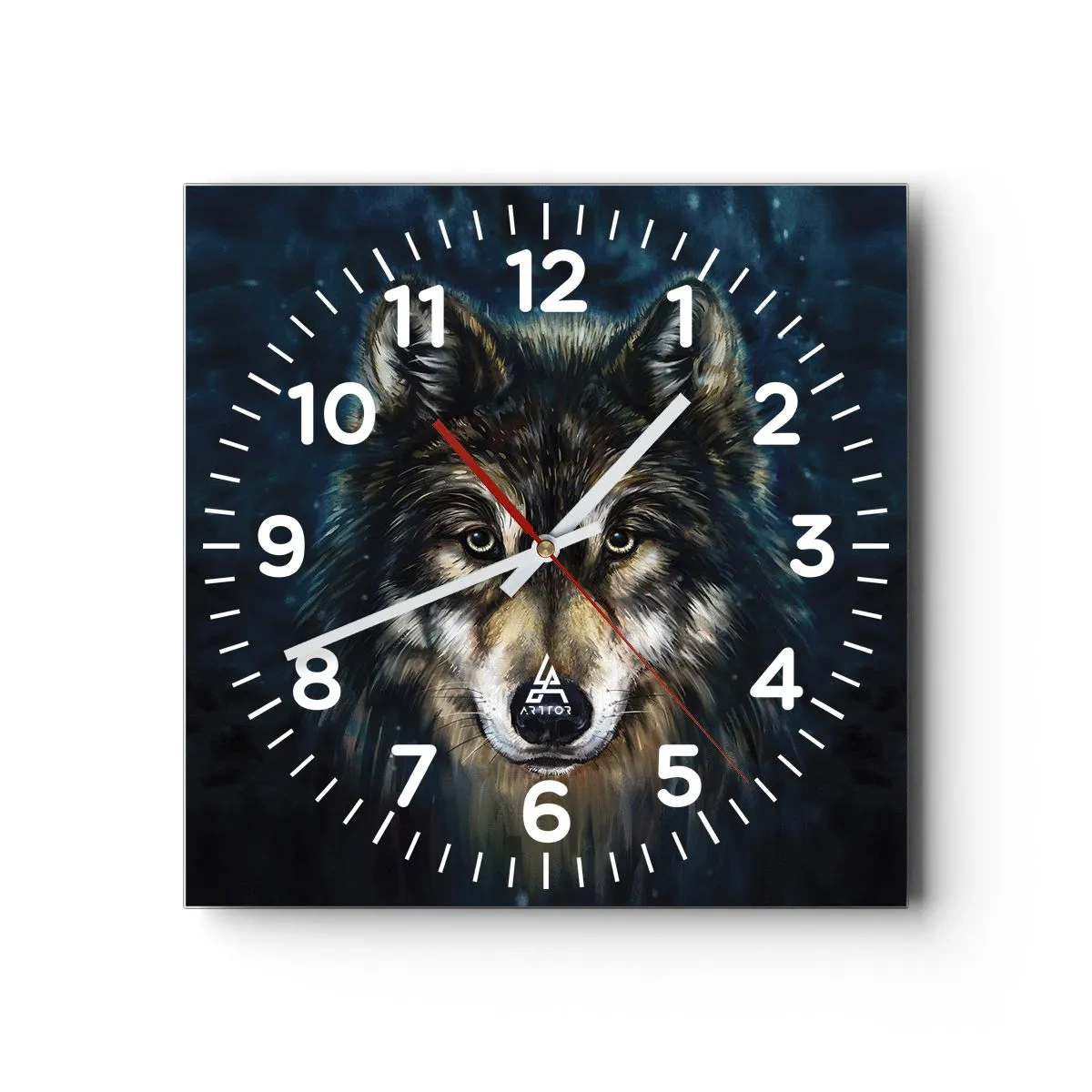 Nástěnné hodiny - Alfa? A omega - 40x40 cm