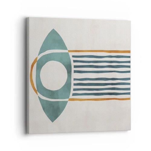 Obraz na plátně - Znaky a rituály - 30x30 cm