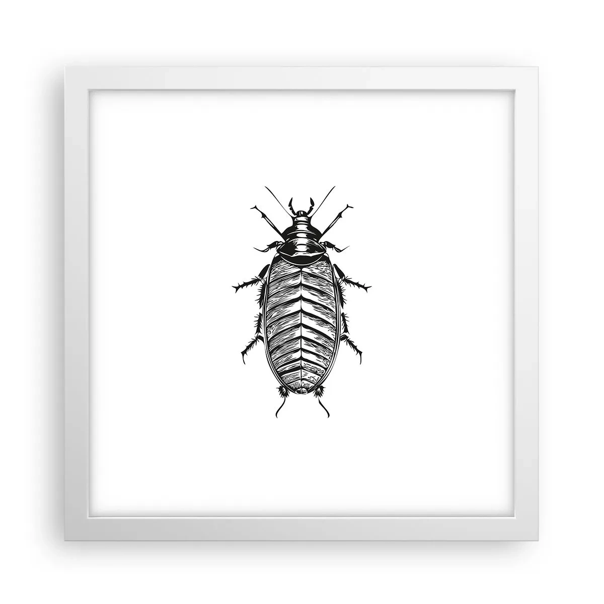 Plakát v bílém rámu - Vzorový exemplář! - 30x30 cm