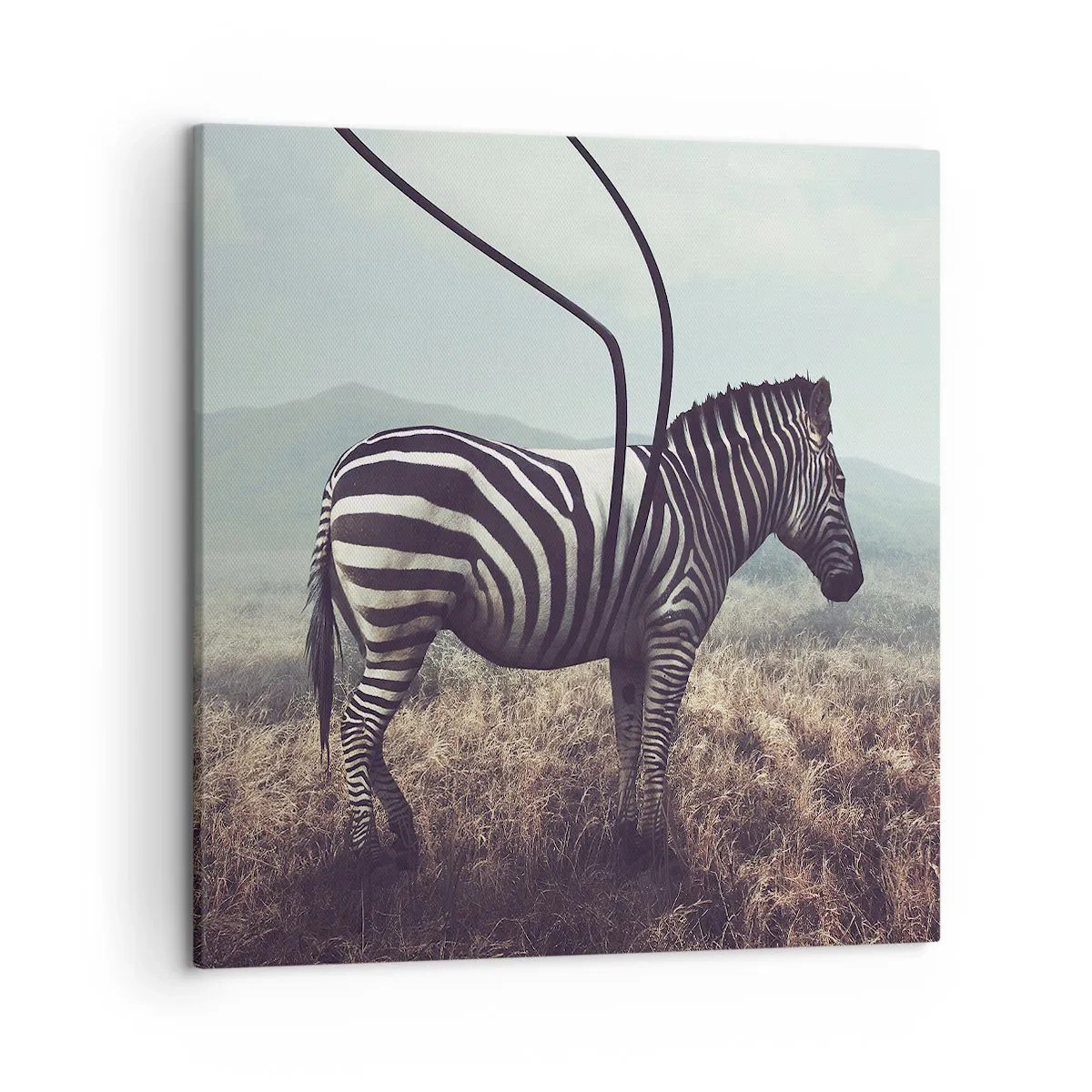 Obraz na plátně - Pozor! Porucha - 50x50 cm