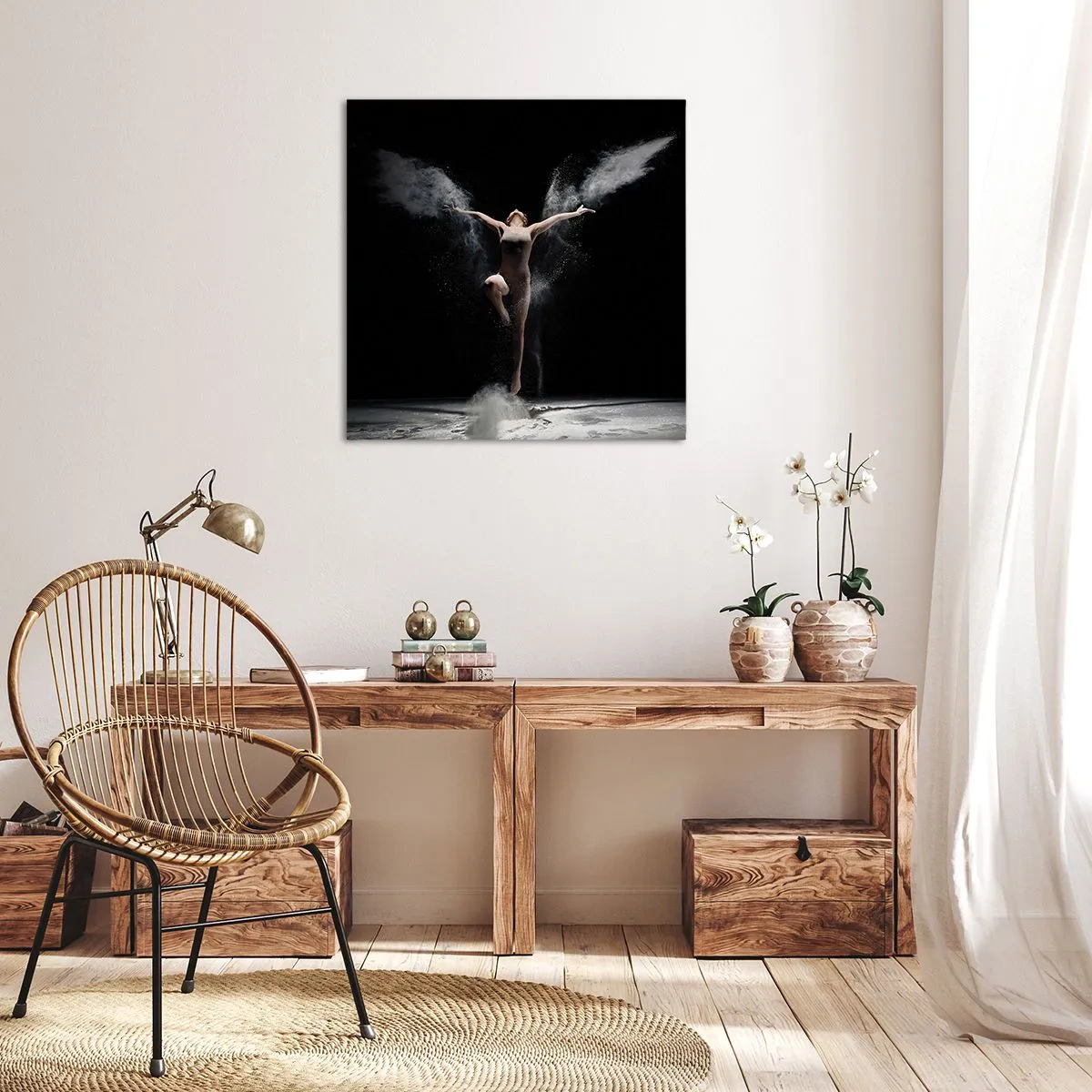 Obraz na plátně - Elfové existují - 30x30 cm