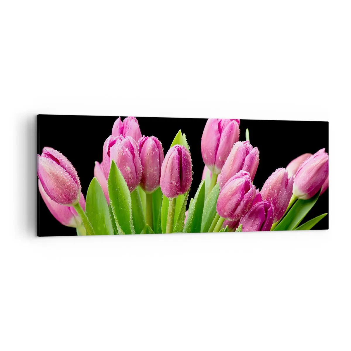 Obraz na plátně - Liliové potěšení jara - 140x50 cm