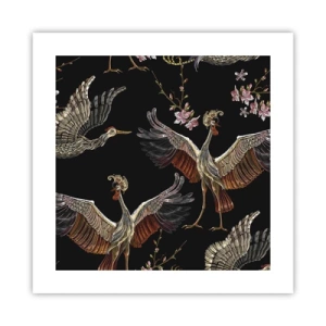 Plakát - Pohádkový pták - 40x40 cm