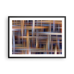 Plakát v černém rámu - Utkané ze světla - 70x50 cm