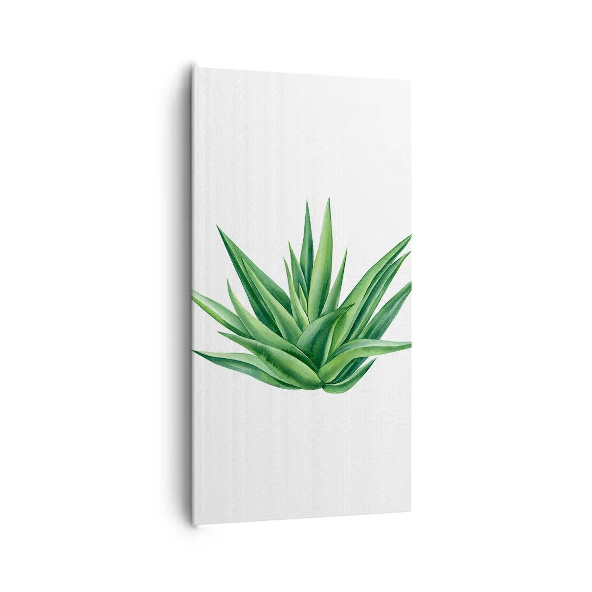 Obraz na plátně - Zelená – síla – život - 65x120 cm