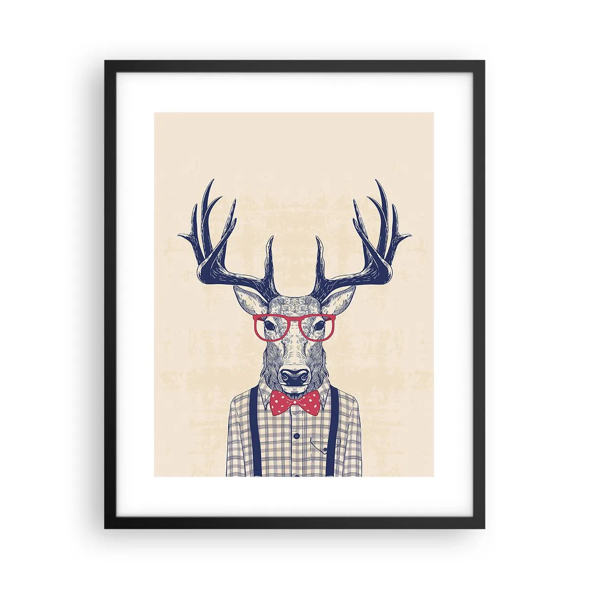 Plakát v černém rámu - Zábavná extravagance - 40x50 cm