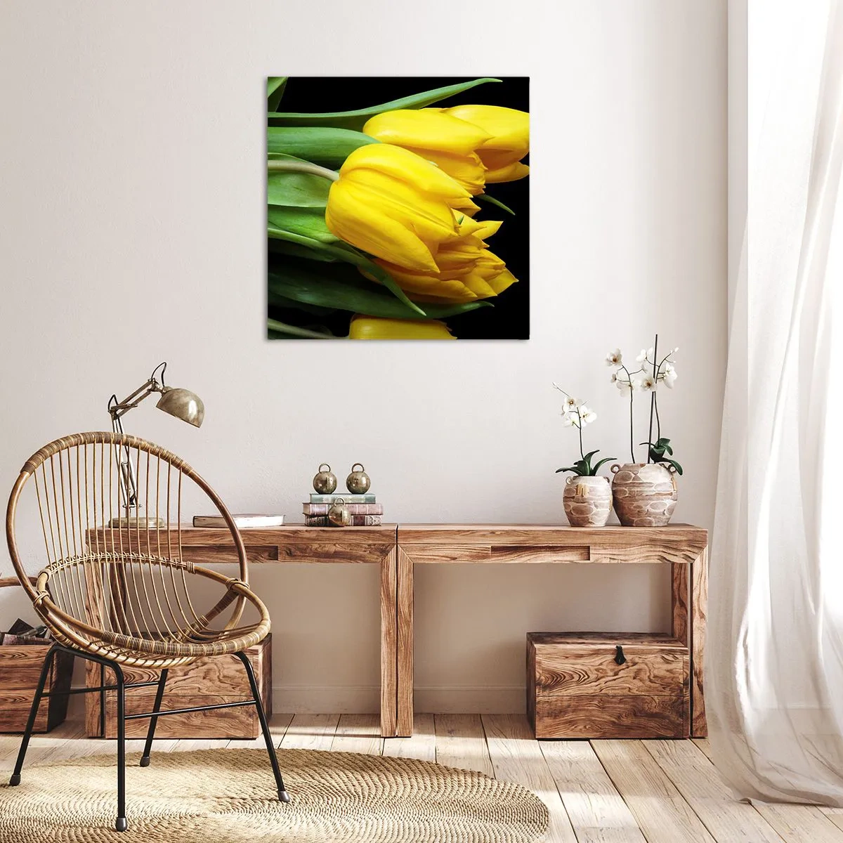 Obraz na plátně - Vznikly z čistého slunce - 60x60 cm