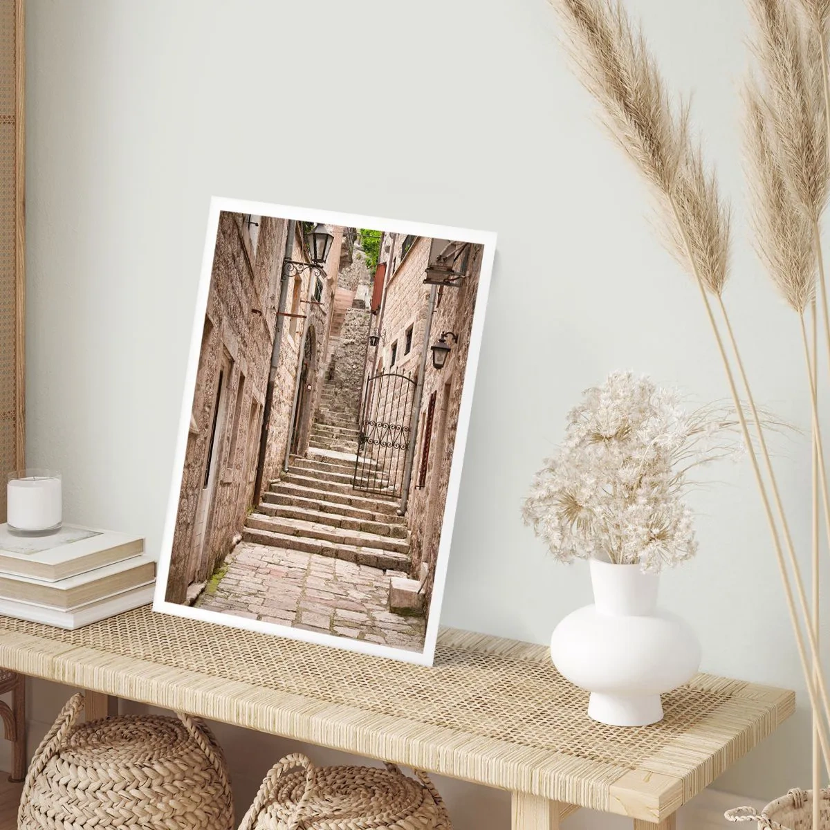 Plakát - Kouzelná stará ulička - 40x50 cm