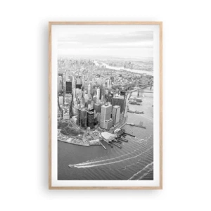 Plakát v rámu světlý dub - Jak nemilovat? - 61x91 cm