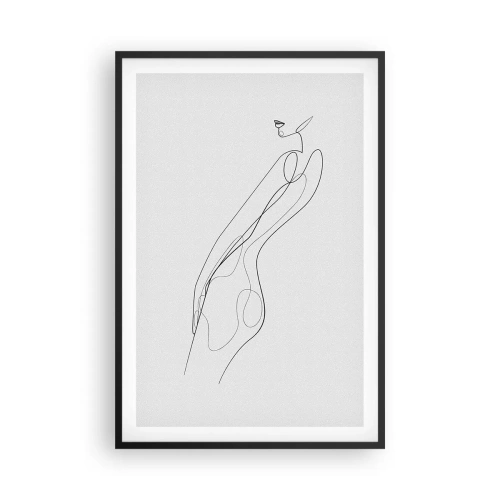 Plakát v černém rámu - Pouze slib - 61x91 cm