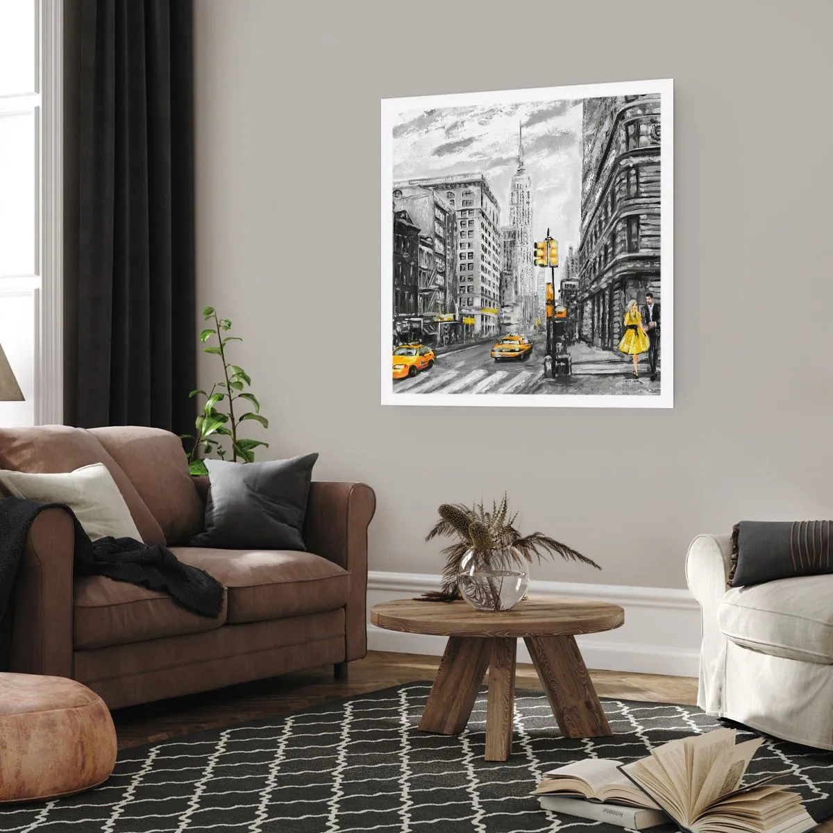 Plakát - Newyorský příběh - 60x60 cm