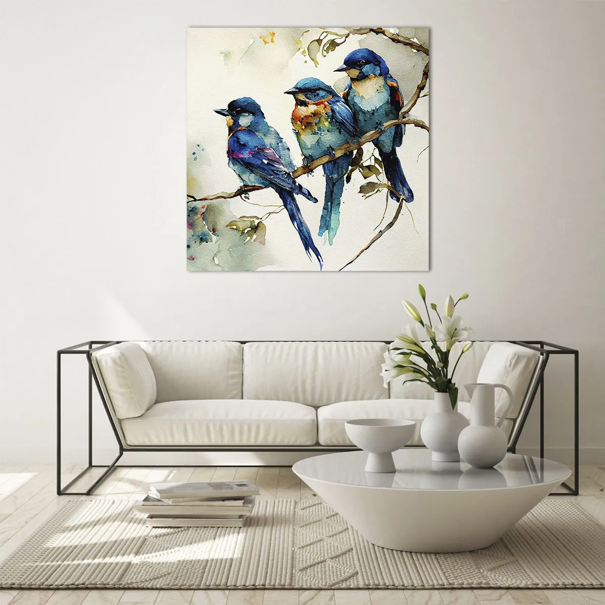 Obraz na skle - Urazil se? - 60x60 cm