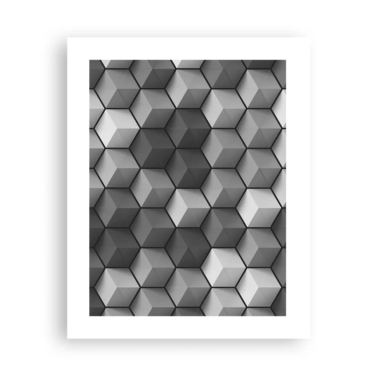 Plakát - Kubistické puzzle - 40x50 cm