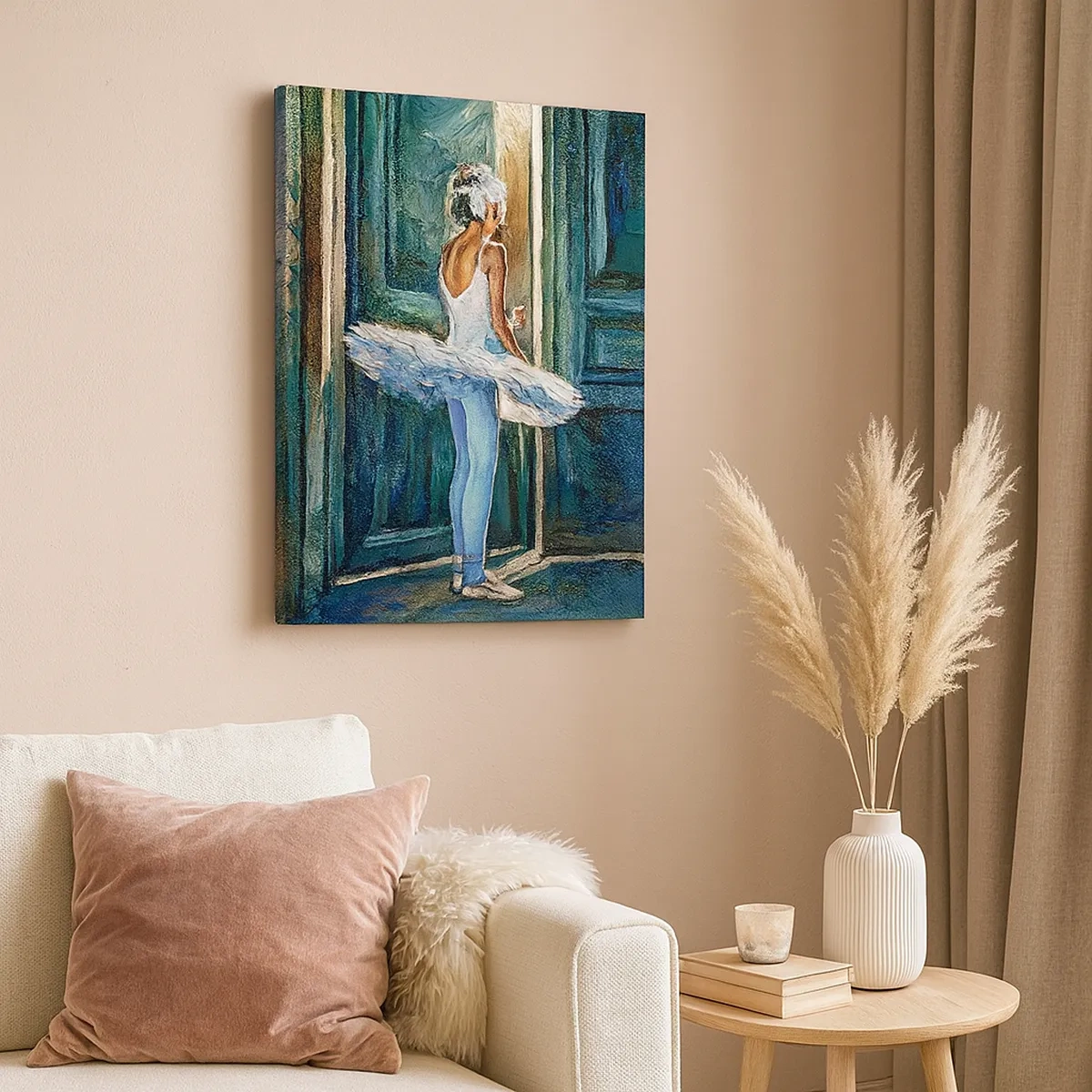 Obraz na plátně - Před představením - 50x70 cm