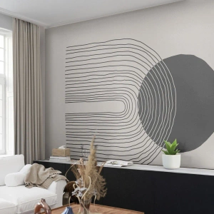 Fototapeta Premium Canvas - Chvění a jistota - Abstrakce, Kus, Minimalismus - 300x210 cm