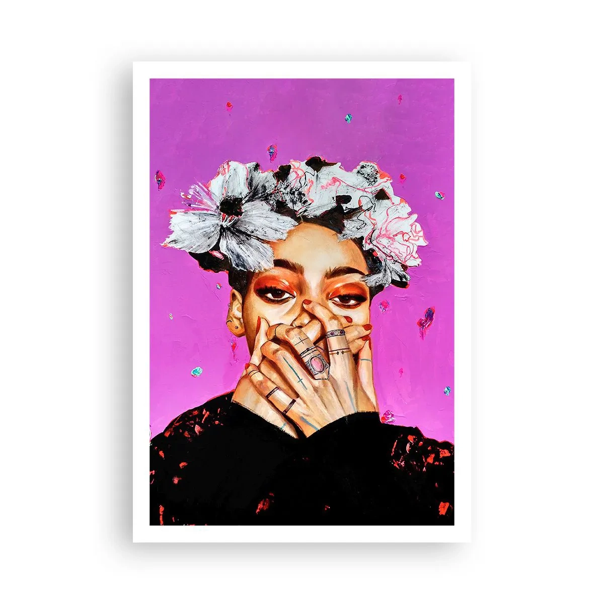 Plakát - Trochu bláznivá - 70x100 cm