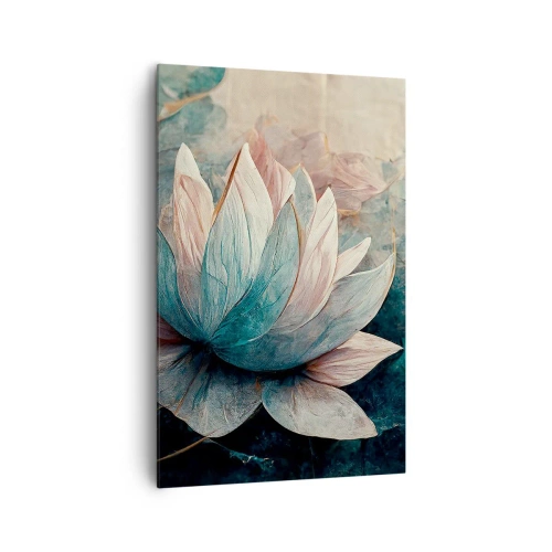 Obraz na plátně - Hvězdy a jezero - 80x120 cm