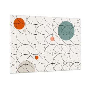 Obraz na skle - V duchu pop-artu - 100x70 cm