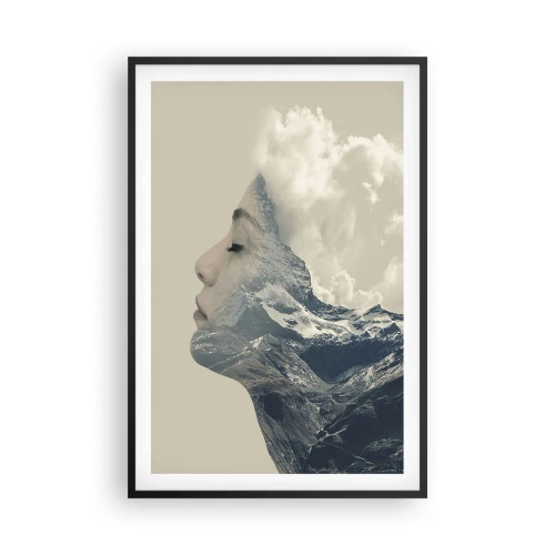 Plakát v černém rámu - Krása živlů - 61x91 cm